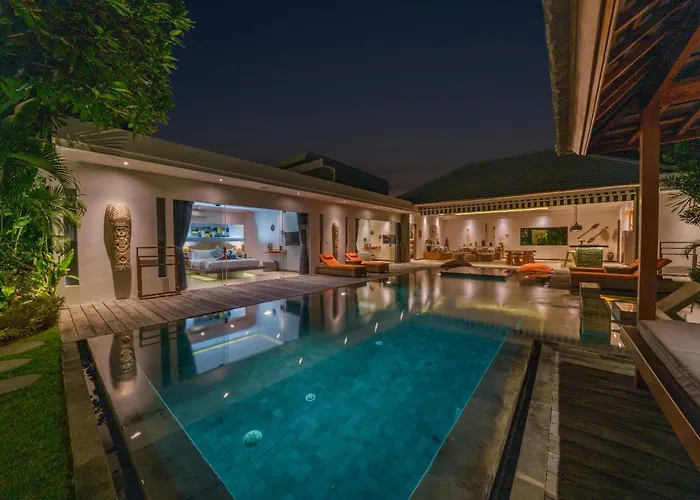 Villa Harlow: Stylish 3br - Centrally Located In Berawa
